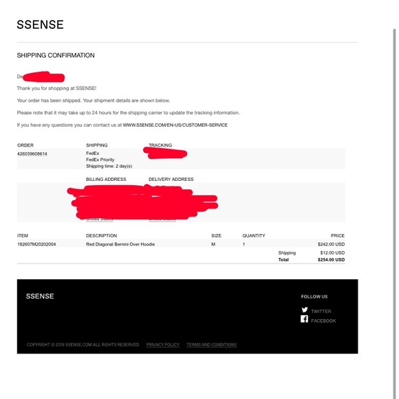 Off white bernini hoodie